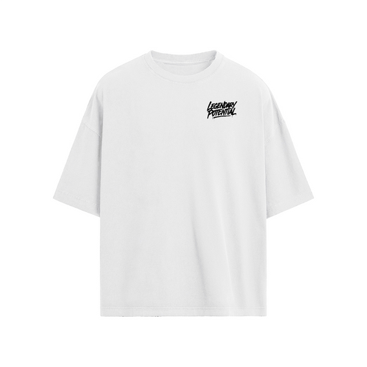 "Legendary Potential" T-Shirt, Loose Fit Tee, 190 GSM Cotton Shirt, Premium Combed Cotton