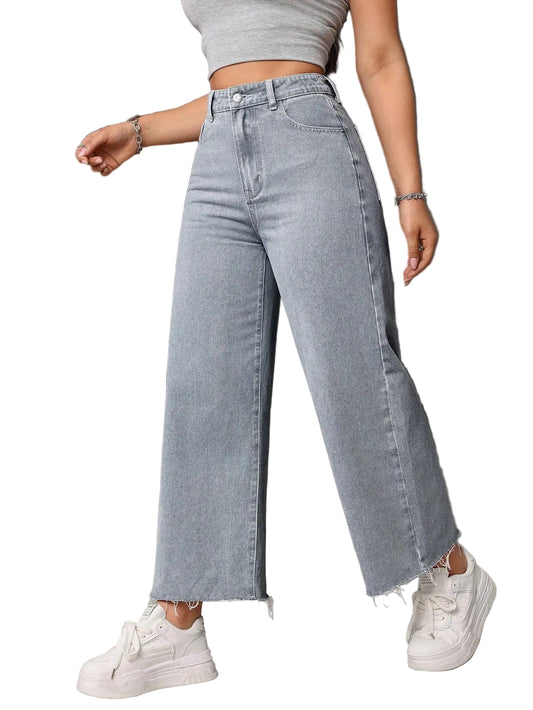 Luxury High Waist Skinny Jeans – Sexy Stretch Denim | Zipper Fly | Streetwear Cargo Rivet Style Pants for Women