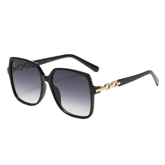 Women’s Oversized Square Gradient Sunglasses – Big Frame Y2K Eyewear, Trendy UV-Proof Shades, Colorful Street Style