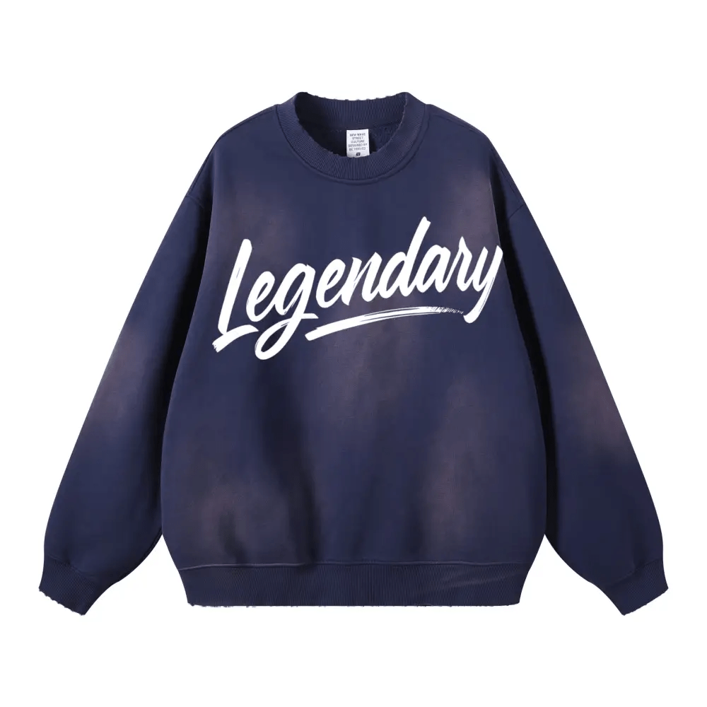 Legendary Distressed Sweatshirt - Royal Blue / S