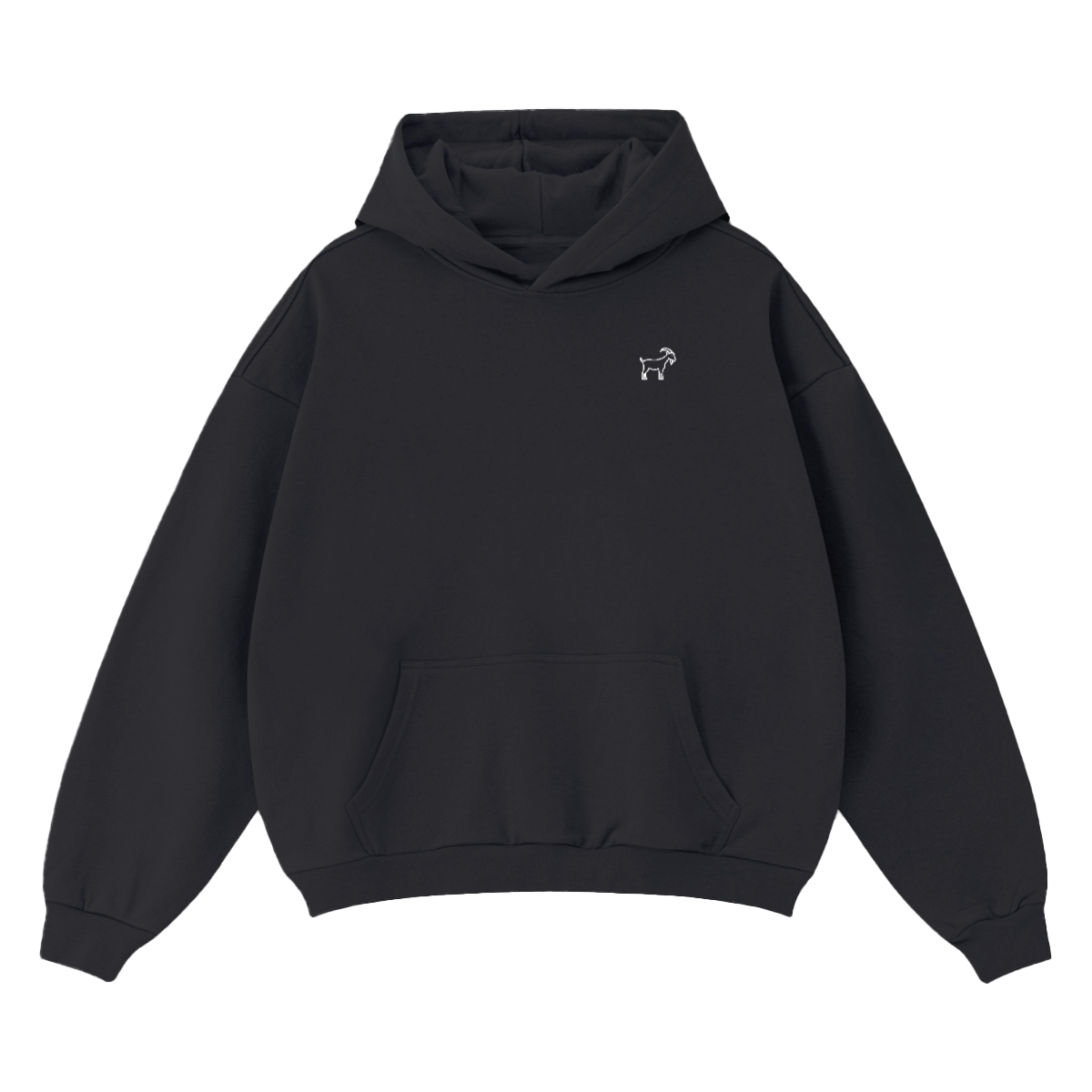 GOAT Club Drip Oversized Hoodie - Legendary Branding