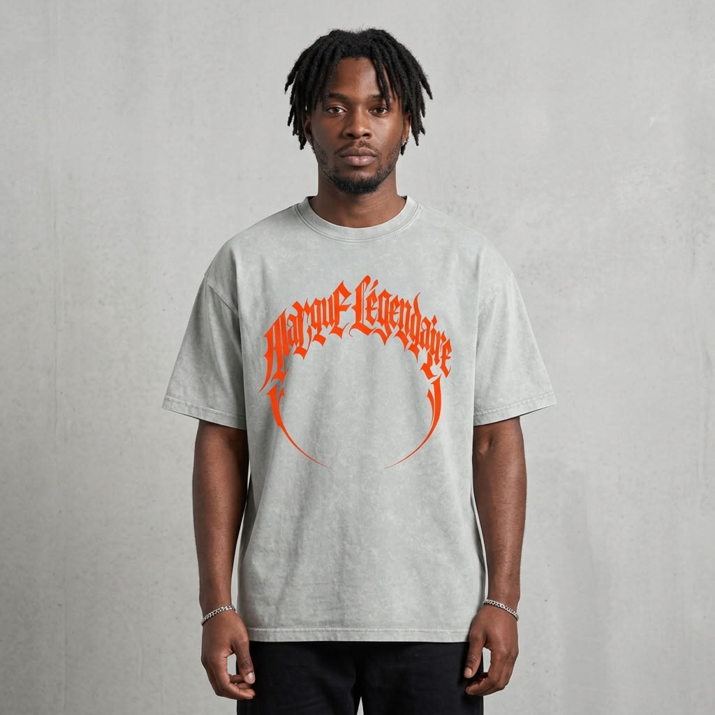 Marque Légendaire Reaper Snow Wash Oversized T-Shirt - view 4