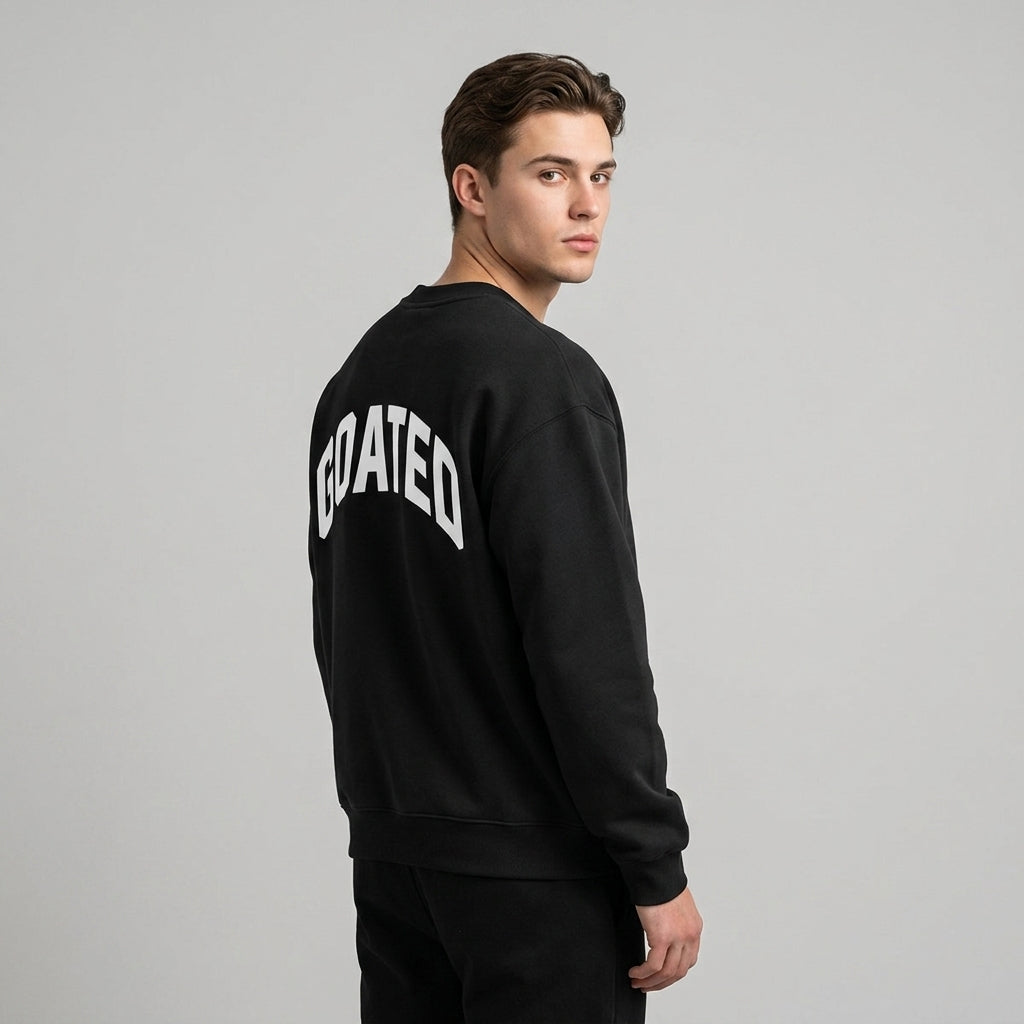 GOATED Heavyweight Fleece Crewneck Sweatshirt | 380GSM