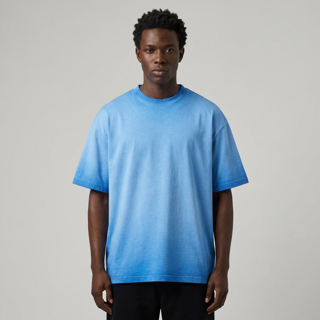 Blank Washed Gradient GOAT T-Shirt - Legendary Branding