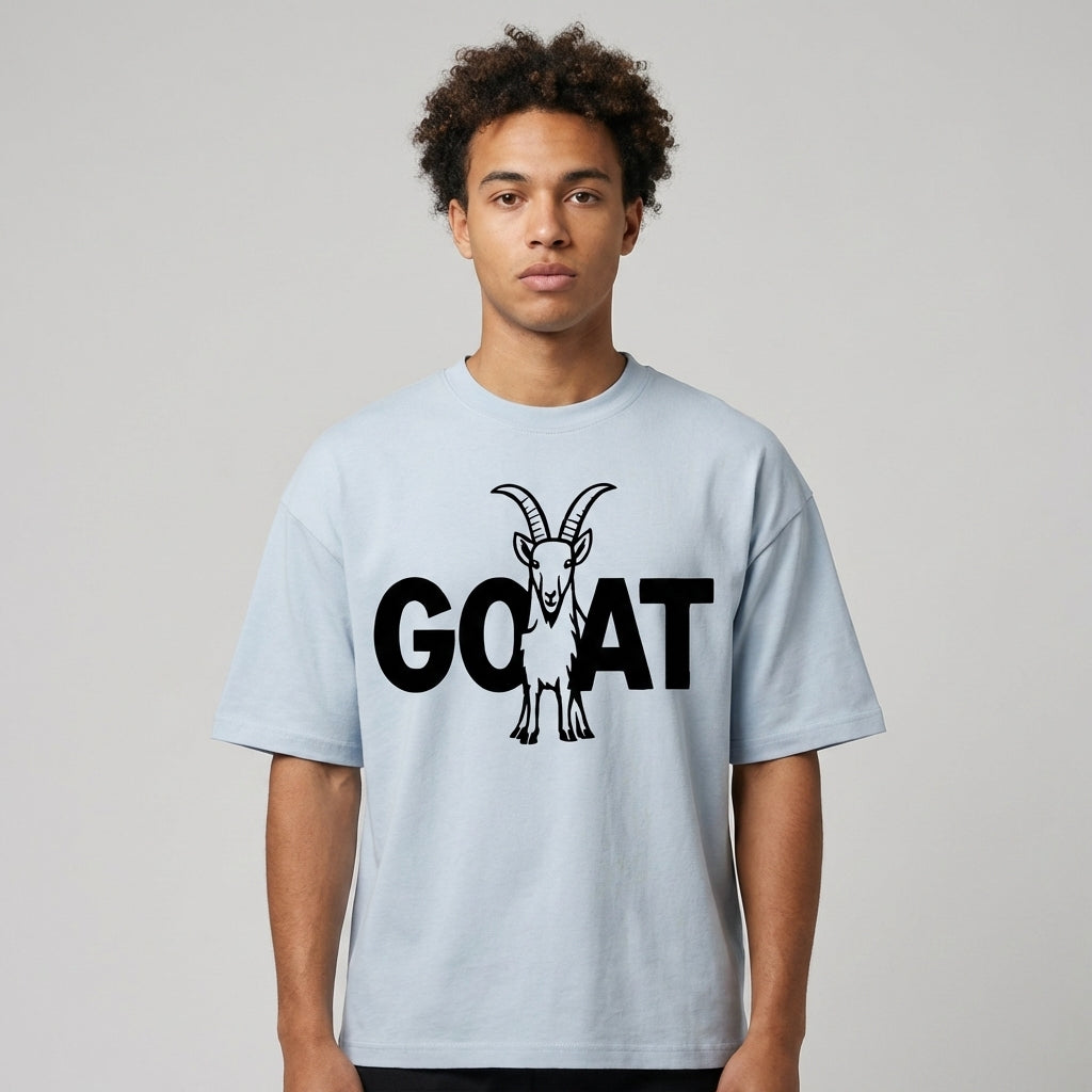 Icon of the Herd Oversized Cropped T-Shirt - Legendary Branding