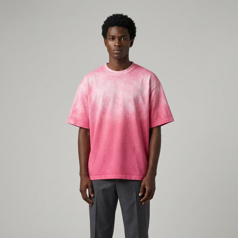 Blank Washed Gradient GOAT T-Shirt - Legendary Branding