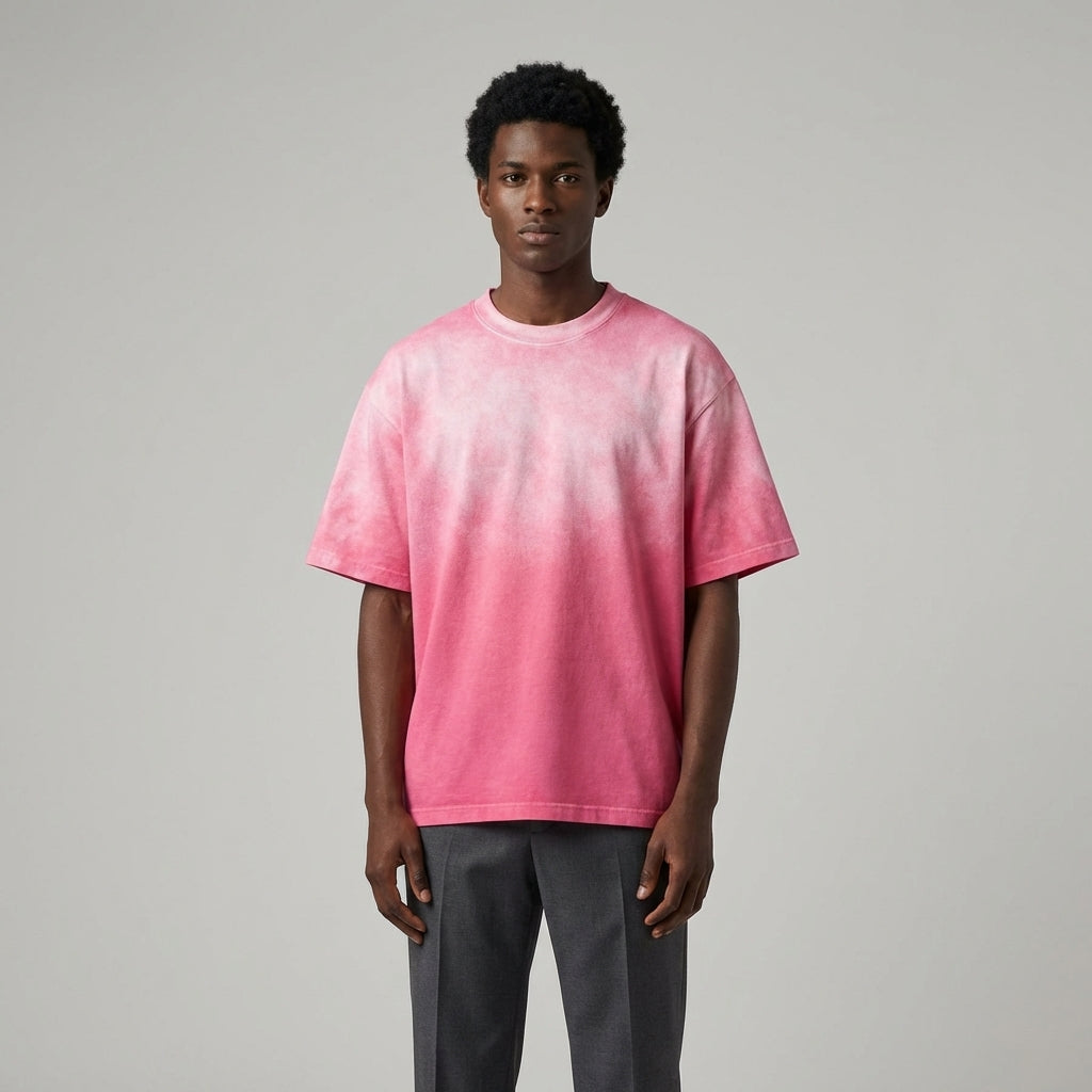 Blank Washed Gradient GOAT T-Shirt - Legendary Branding