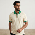 Marque Légendaire Color Block Polo Shirt | 240GSM — Apparel & Accessories > Clothing > Shirts & Tops Detail View 3 | Legendary Branding