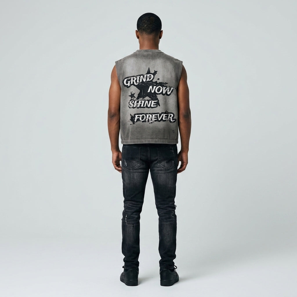 God's Country Unisex Cropped Boxy Tee | 230GSM — Apparel & Accessories > Clothing > Shirts & Tops Detail View 2 | Legendary Branding