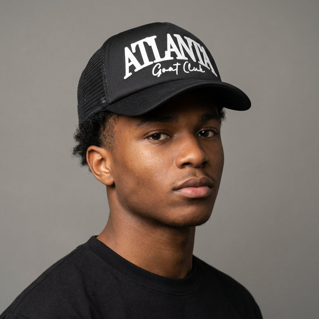 GOAT Club Atlanta Trucker Hat - Legendary Branding