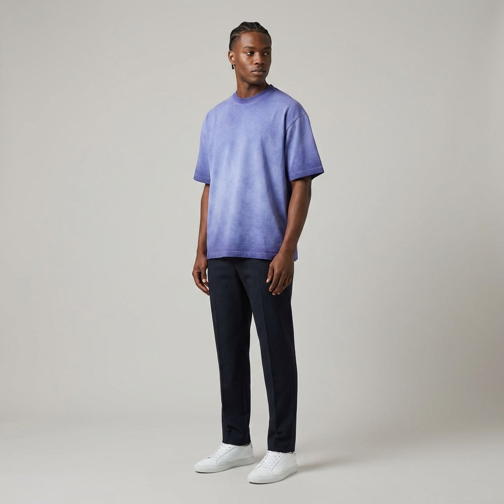 Blank Washed Gradient GOAT T-Shirt