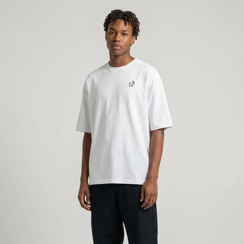 Mini Goat Oversized T Shirt - Legendary Branding