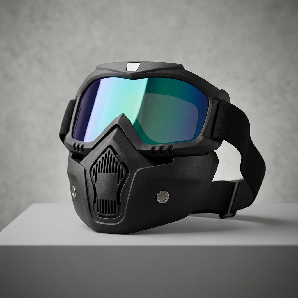 Dustproof Motocross Goggles | Adjustable Full Face Off‑Road Mask