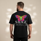 Savage Butterfly Essential Cotton T-Shirt | 260 GSM