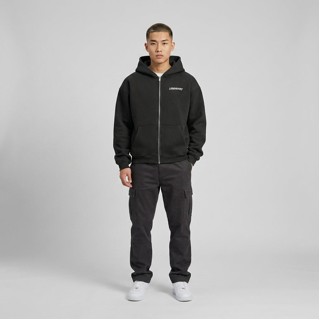 Legendary Branding Fleece Zip-up - Legendary Branding