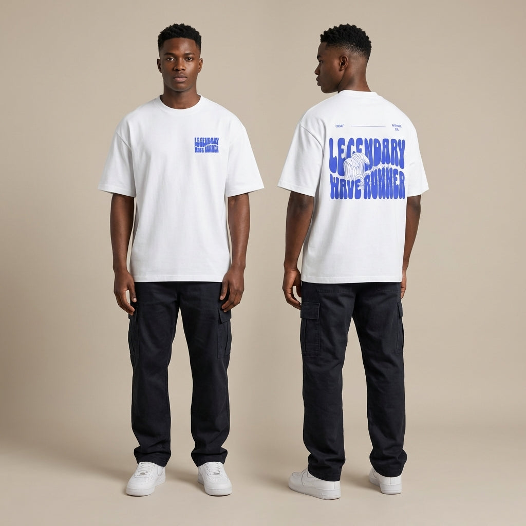Wave Runner Boxy T-Shirt - Legendary Branding