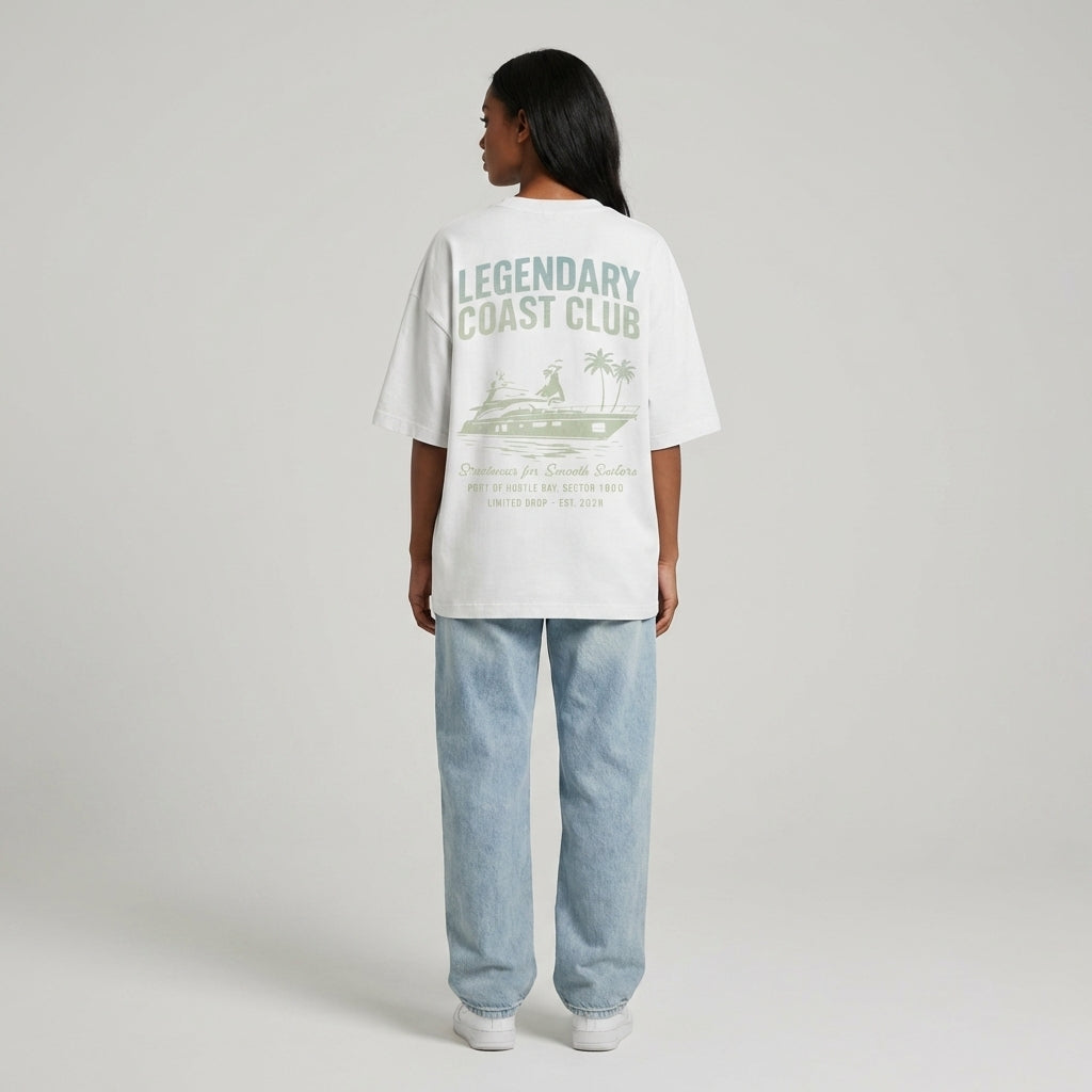 Legendary Branding Coast Club Loose Fit T-shirt - Legendary Branding