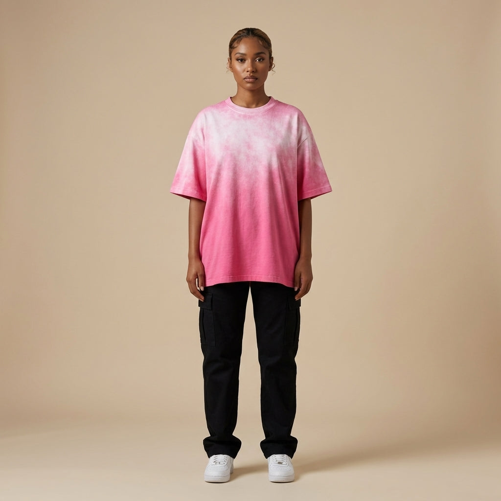Blank Washed Gradient GOAT T-Shirt - Legendary Branding