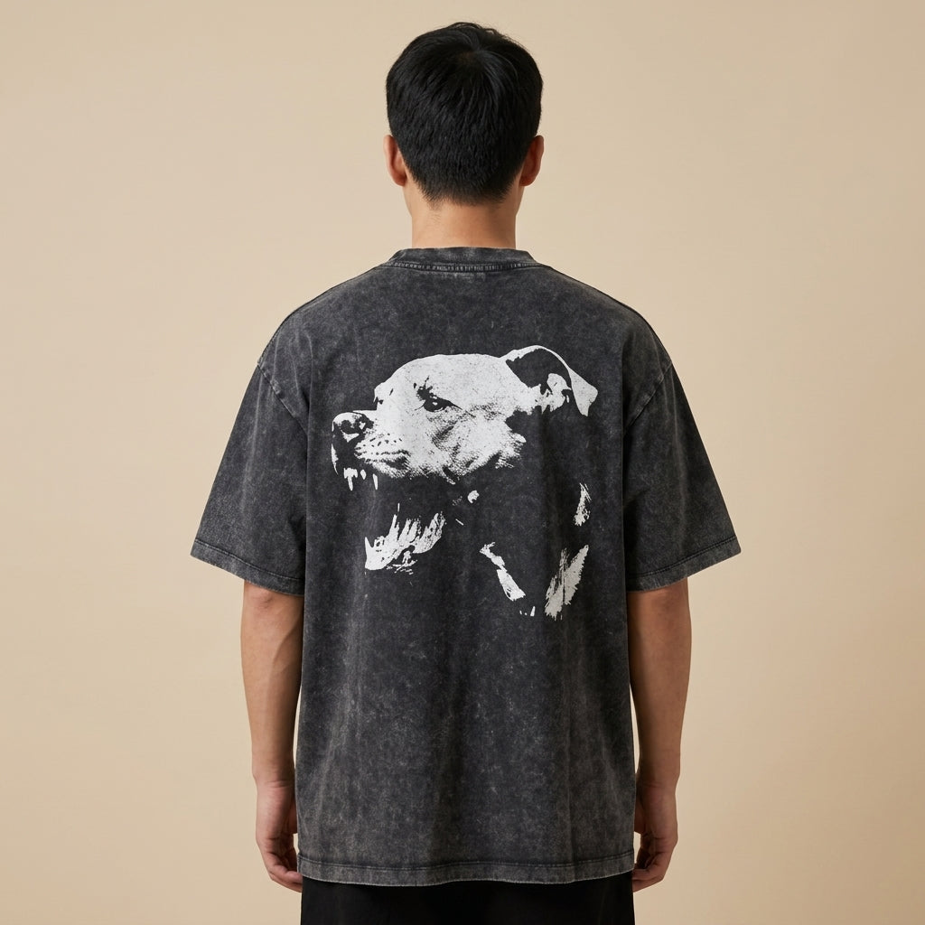 Dawg Pit Bull Oversized T-Shirt | 285GSM