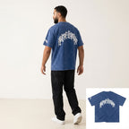 Marque Légendaire Snow Wash Oversized T-Shirt | 250GSM — Apparel & Accessories > Clothing > Shirts & Tops Detail View 18 | Legendary Branding