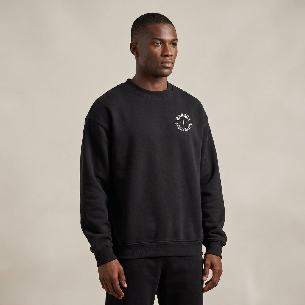 Marque Légendaire Cross Heavyweight Fleece Crewneck Sweatshirt | 380GSM