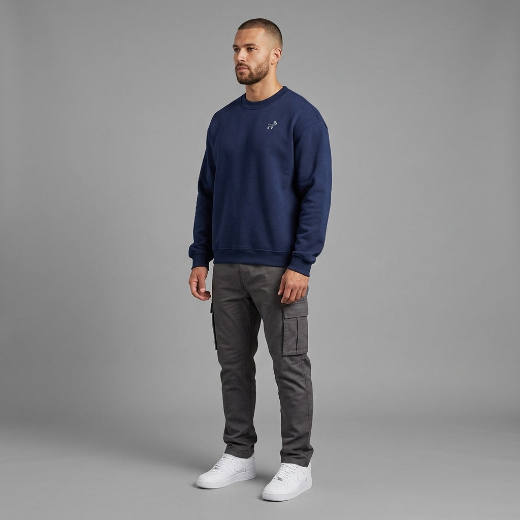 GOATED Heavyweight Fleece Crewneck Sweatshirt | 380GSM