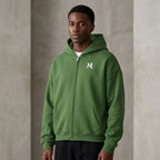 Marque Légendaire Waist Cropped Zip-Up Hoodie | 460GSM — Apparel & Accessories > Clothing > Activewear > Hoodies Detail View 10 | Legendary Branding