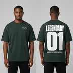 Legendary 01 Boxy T-Shirt | 280GSM — Apparel & Accessories > Clothing > Shirts & Tops Detail View 11 | Legendary Branding