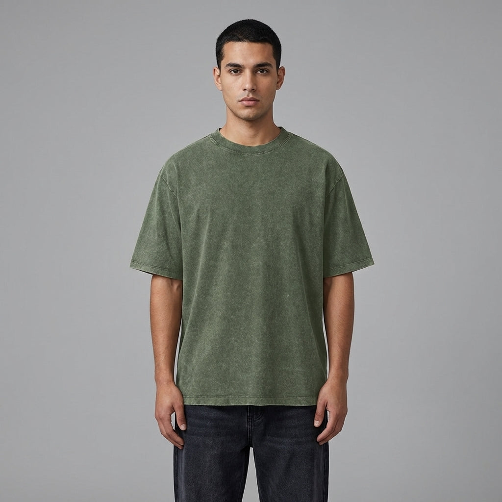 Blank Snow Wash GOAT T-Shirt