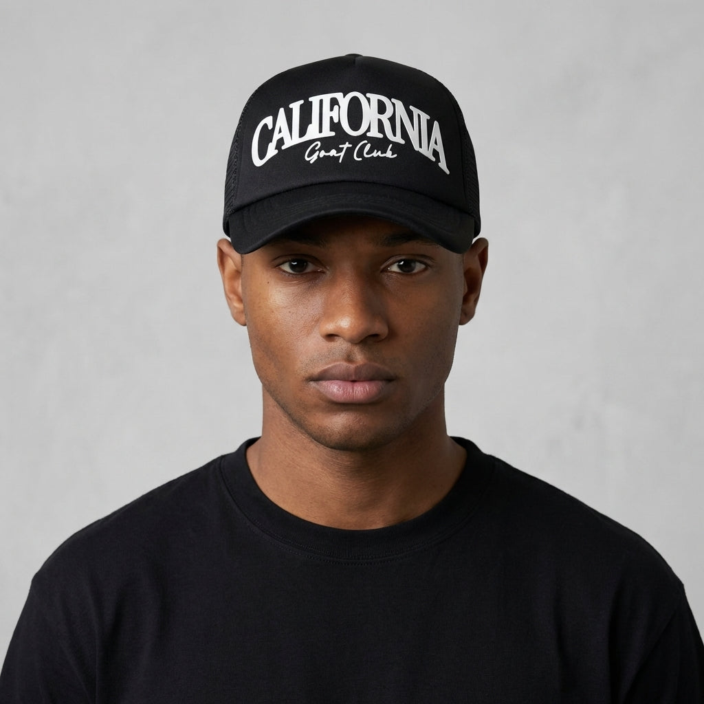 GOAT Club California Trucker Hat - Legendary Branding