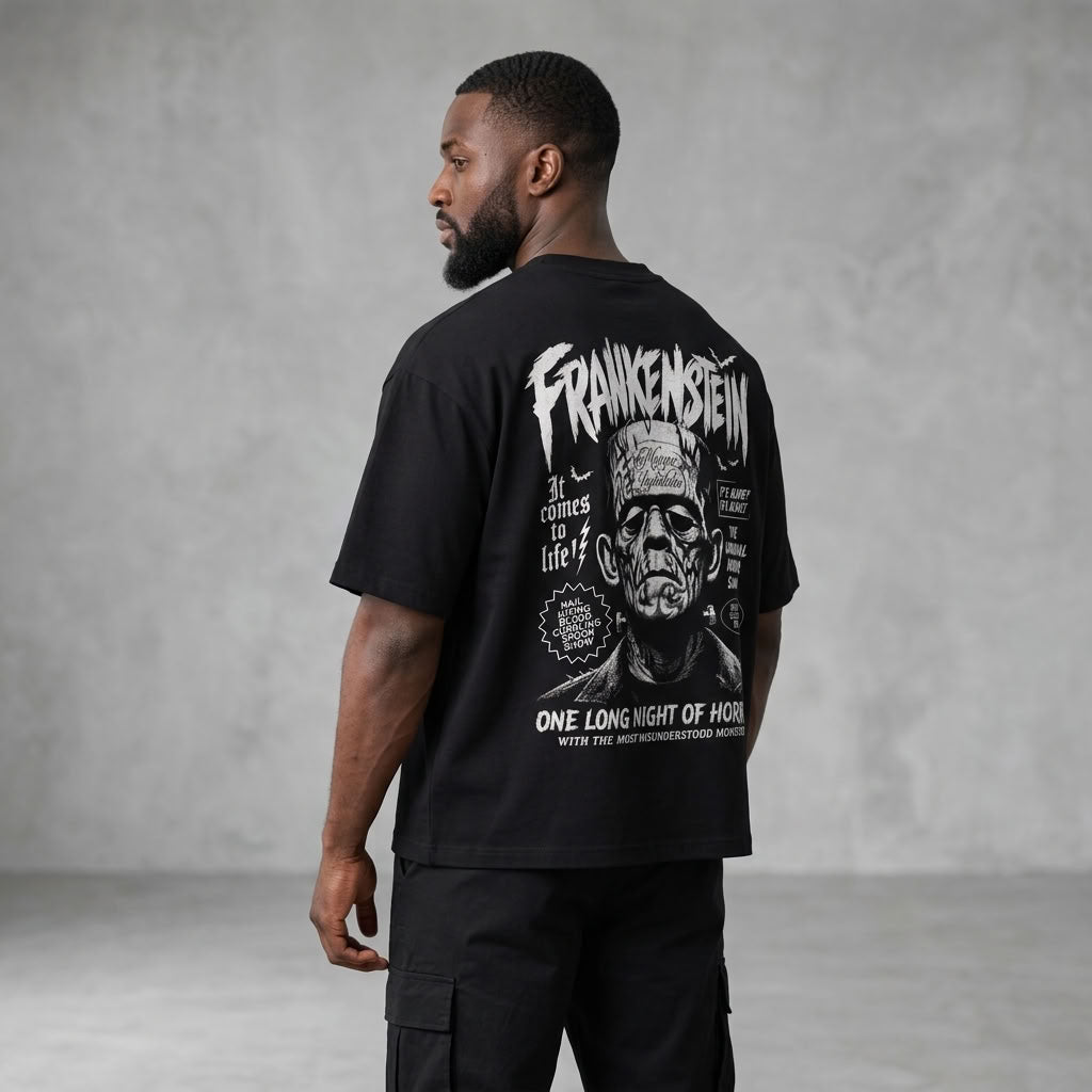 Marque Légendaire Frankenstein Tribute Boxy T-Shirt - view 3