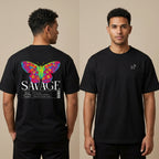 Savage Butterfly Essential Cotton T-Shirt | 260 GSM