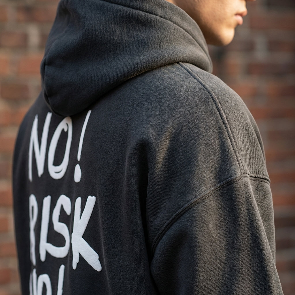 Neverdy (Never Die) No Story Boxy Hoodie
