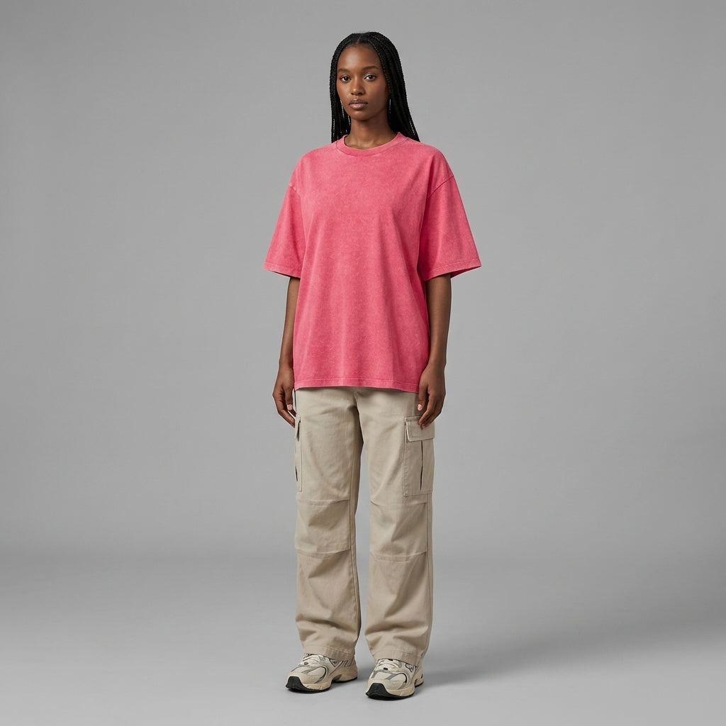 Blank Snow Wash GOAT T-Shirt