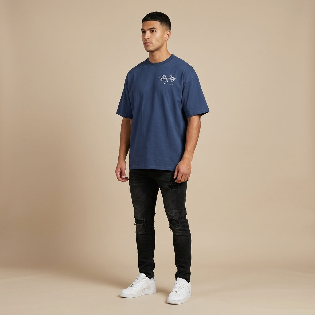 Legendary 01 Boxy T-Shirt | 280GSM — Apparel & Accessories > Clothing > Shirts & Tops Detail View 5 | Legendary Branding