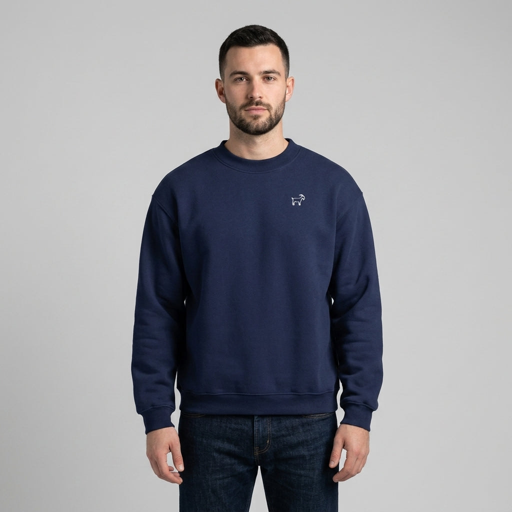 GOATED Heavyweight Fleece Crewneck Sweatshirt | 380GSM