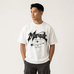 Marque Légendaire Drip Graphic Oversized T-Shirt | 300GSM — Apparel & Accessories > Clothing > Shirts & Tops Detail View 2 | Legendary Branding