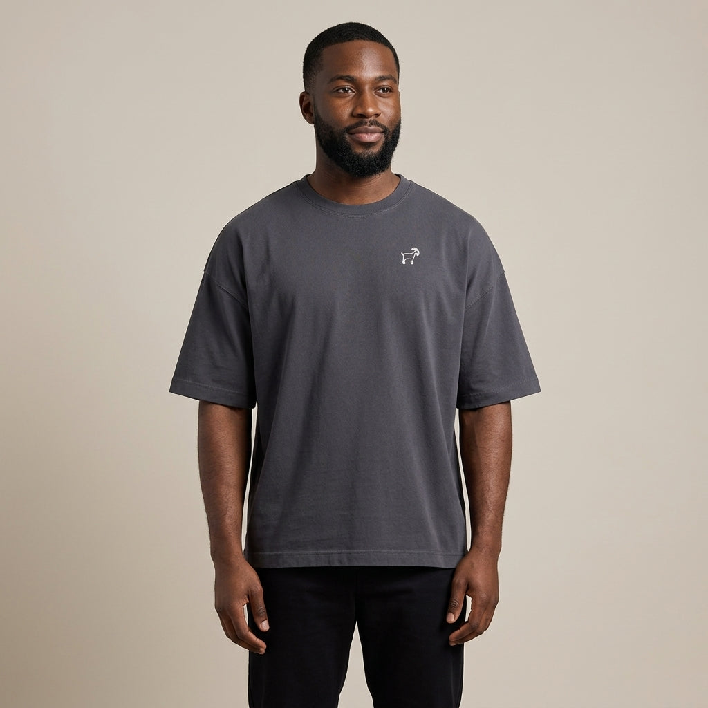 Marque Légendaire Mini Goat Oversized T Shirt | 190GSM