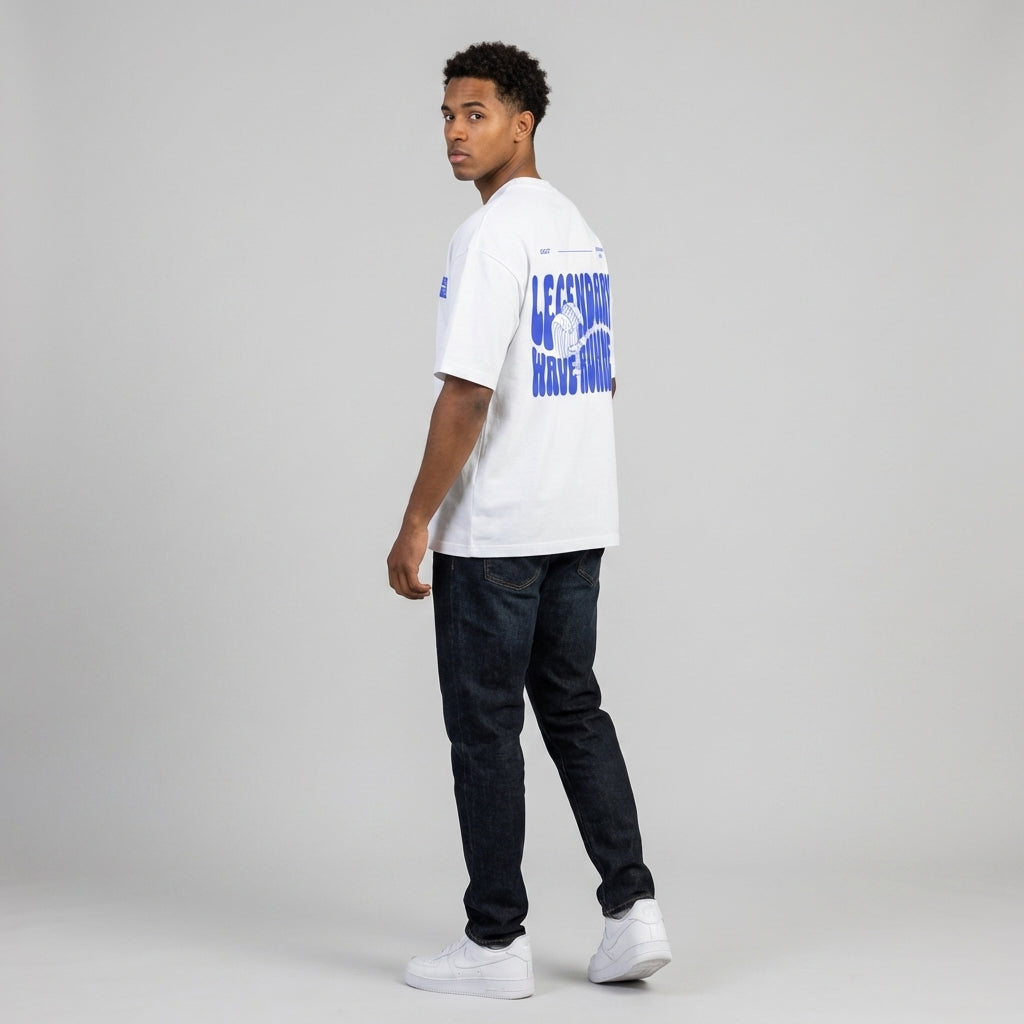 Wave Runner Boxy T-Shirt - Legendary Branding