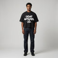 GOAT Sh*t Only Oversized Waist Cropped T-shirt - Legendary Branding