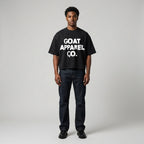 GOAT Sh*t Only Oversized Waist Cropped T-shirt - Legendary Branding
