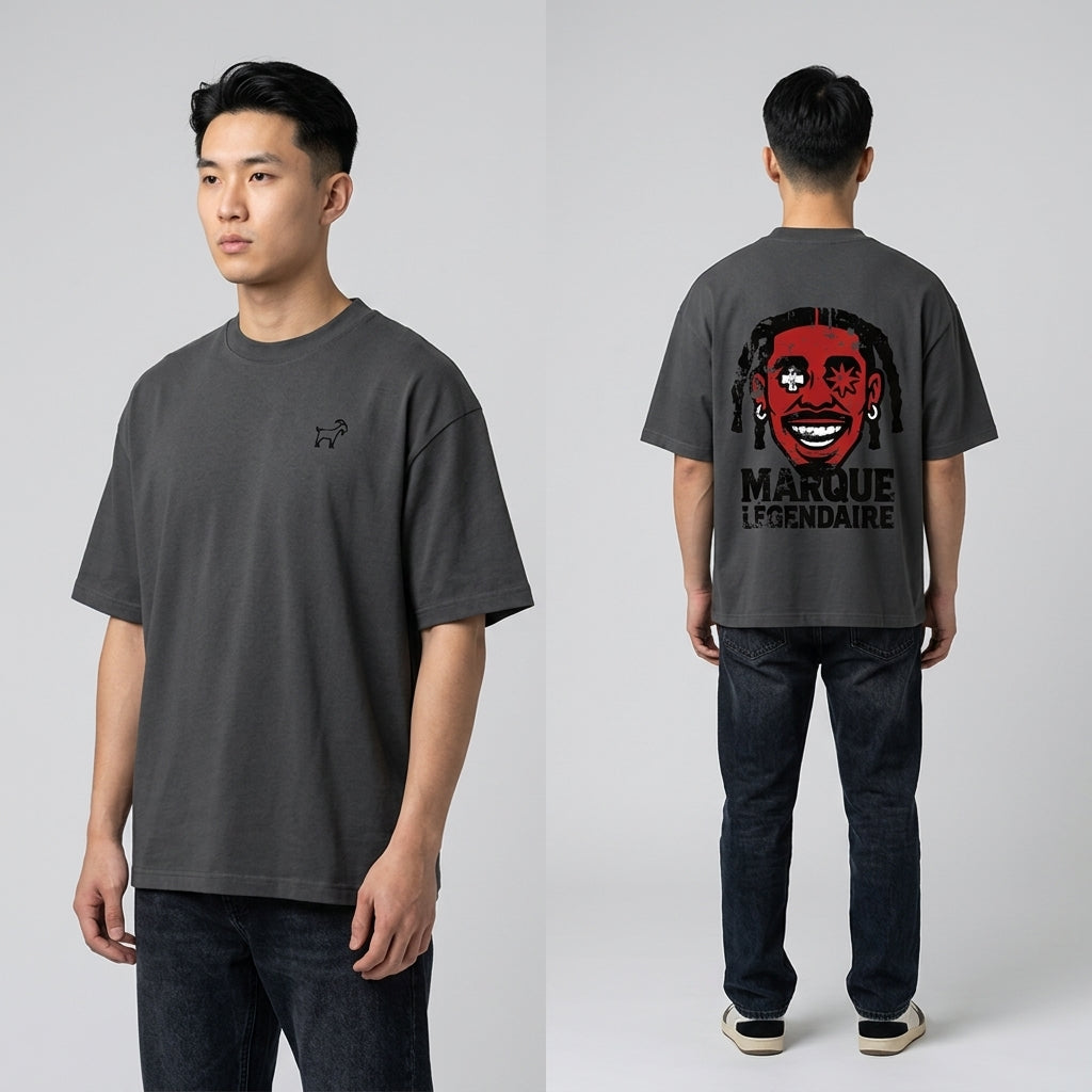 Marque Légendaire REDMAN Classic Loose Boxy Tee | 230GSM