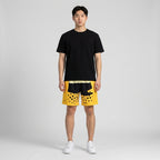 Yellow Dot Athletic Shorts - Legendary Branding