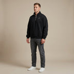 Marque Légendaire Heavyweight 1/4 Zip Panel Sweatshirt | 460GSM