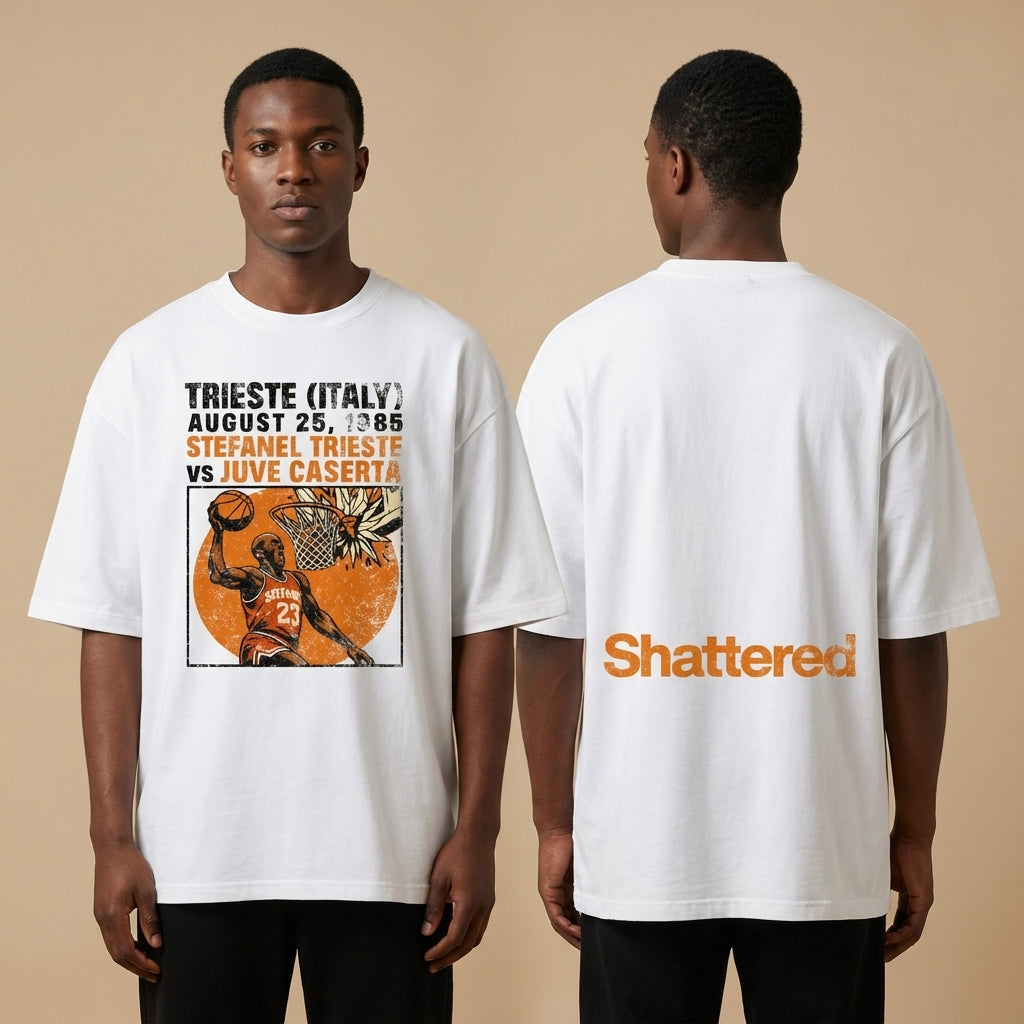 Legendary Branding Shattered Backboard Oversized T-shirt - Legendary Branding