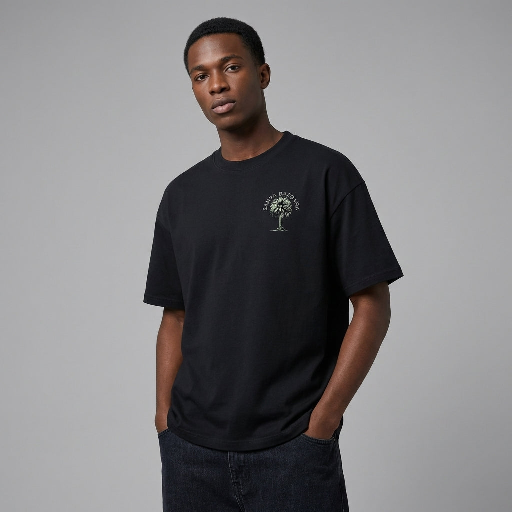 Santa Barbara Boxy Fit T-Shirt - Legendary Branding