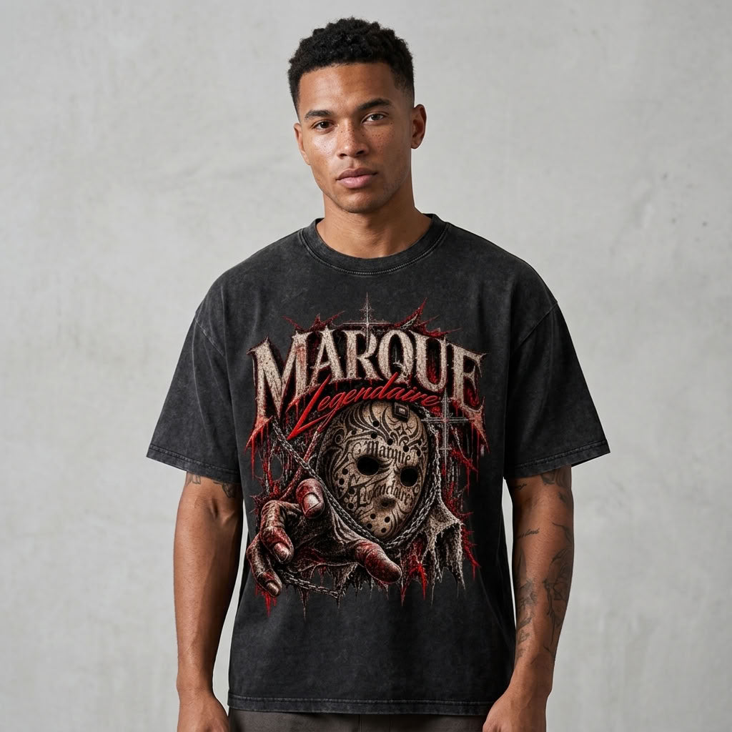 Marque Legendaire HockeyFace Oversized T-Shirt - view 5