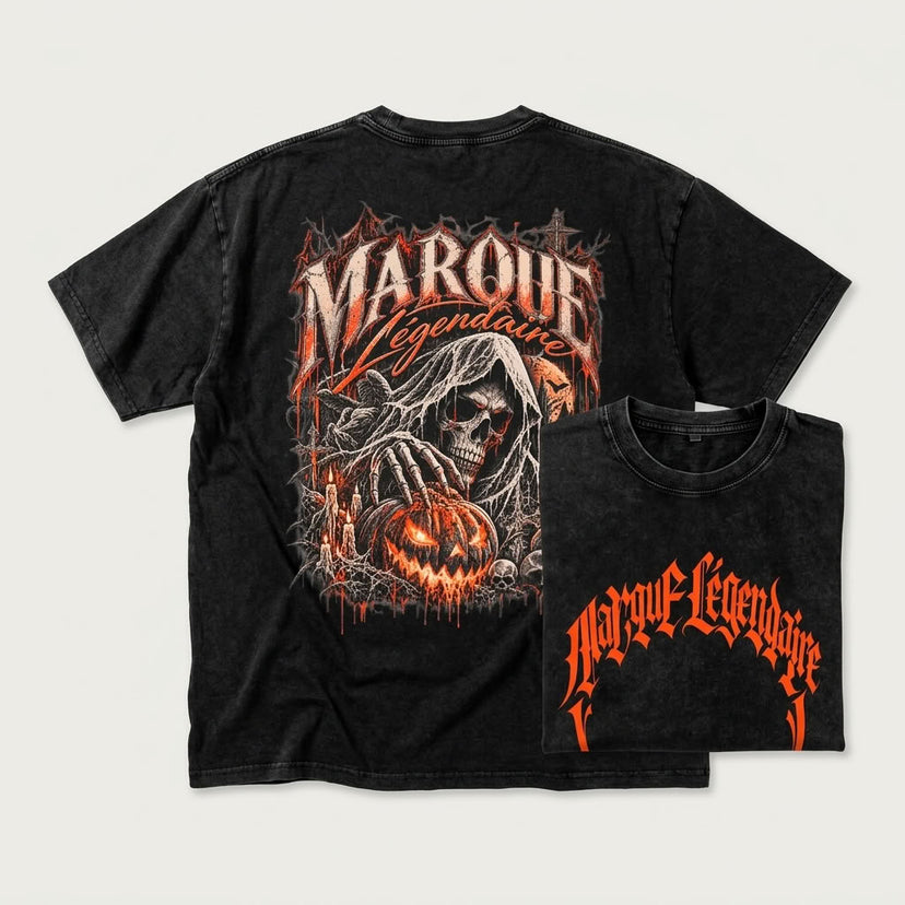 Marque Légendaire Reaper Snow Wash Oversized T-Shirt - view 6