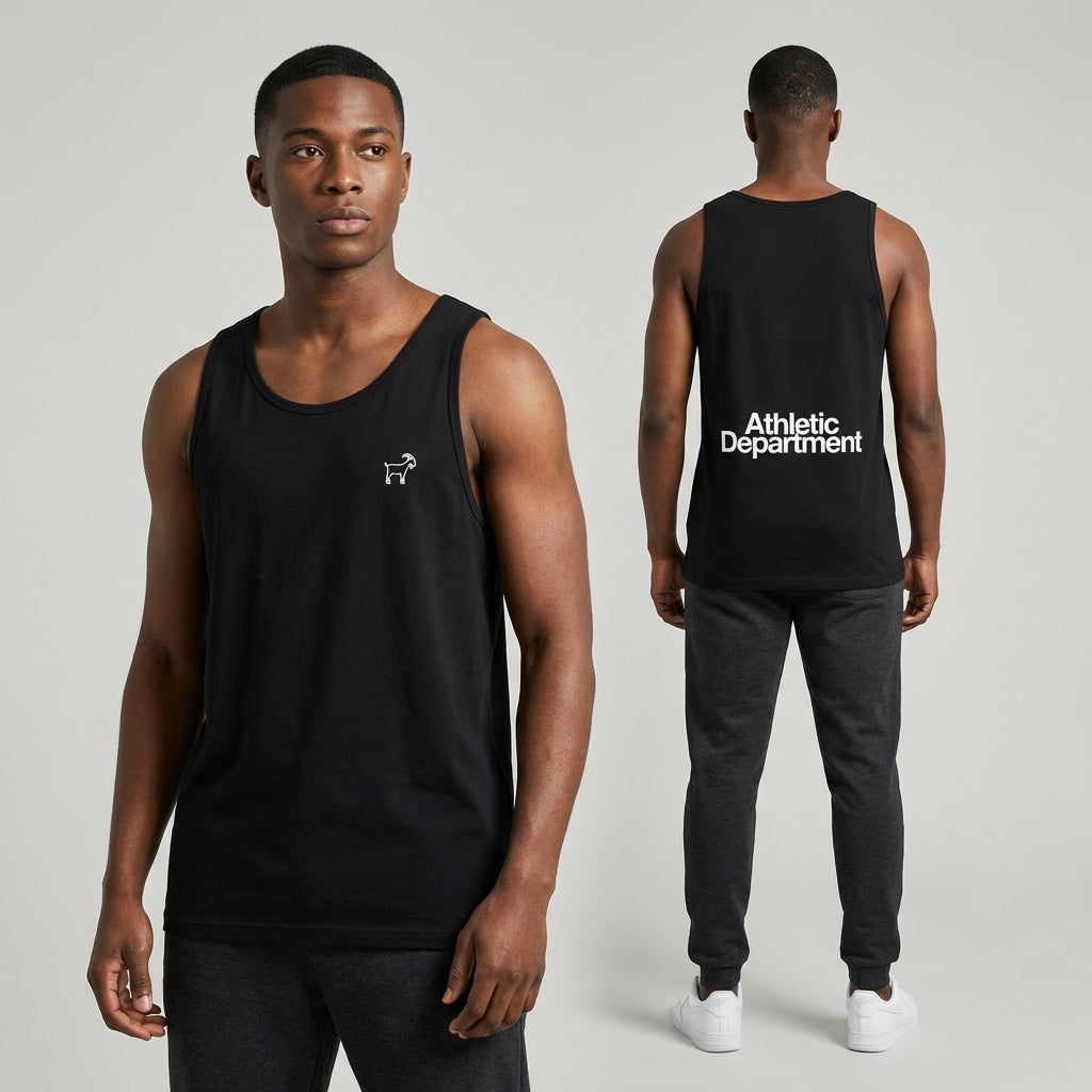 Débardeur Athletic Department Premium – Coton doux délavé, coupe décontractée, coupe streetwear | Legendary Branding®