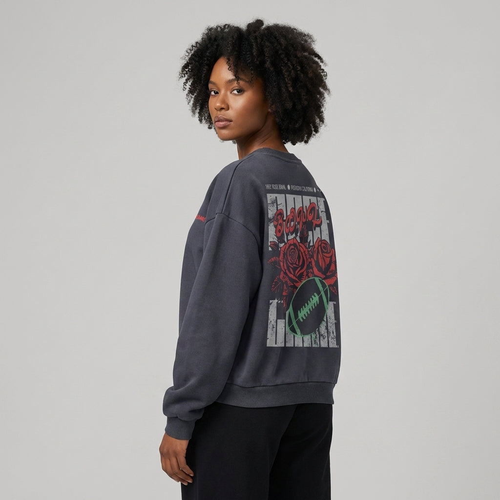 1992 Rose Bowl Oversized Crewneck Sweatshirt - Legendary Branding